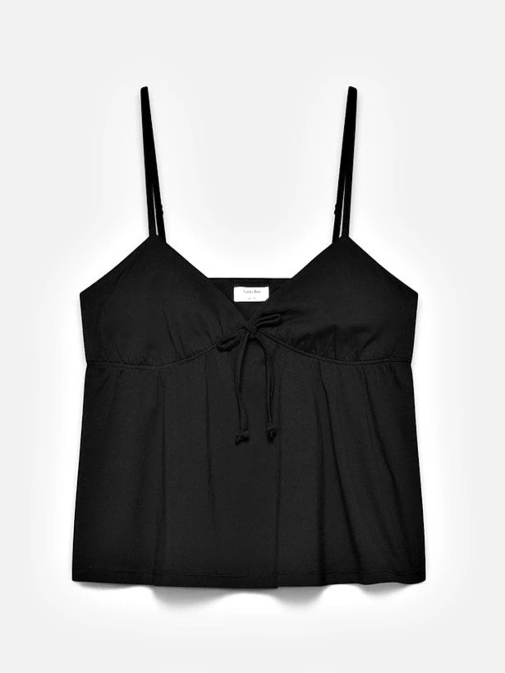 Aritzia Sunday Best Black LouLou Babydoll Camisole Size Small NWT